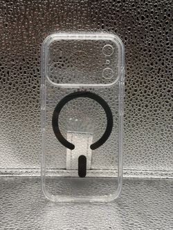 Spigen for iPhone 18 Pro Case, for iPhone 17 Pro Case, Black/ Clear Graphite