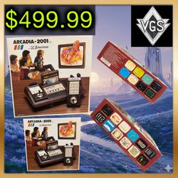 *RETRO* Emerson Arcadia 2001 Console 1982