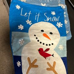 Set Of Two Plush Gift Sacks 