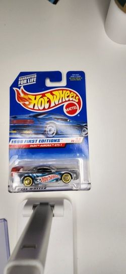 Hot Wheels Olds Aurora GTS-1 Silver #911 1999 First Editions 5/26