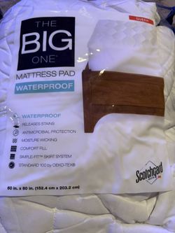 Waterproof Mattress Pad QUEEN SIZE