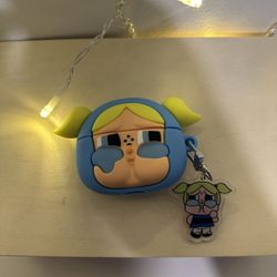Crybaby Powerpuff girls Cute Case Silicone For AirPods Pro 1 And 2 ( US seller✅)