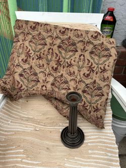 Candle Holder And Window Valance