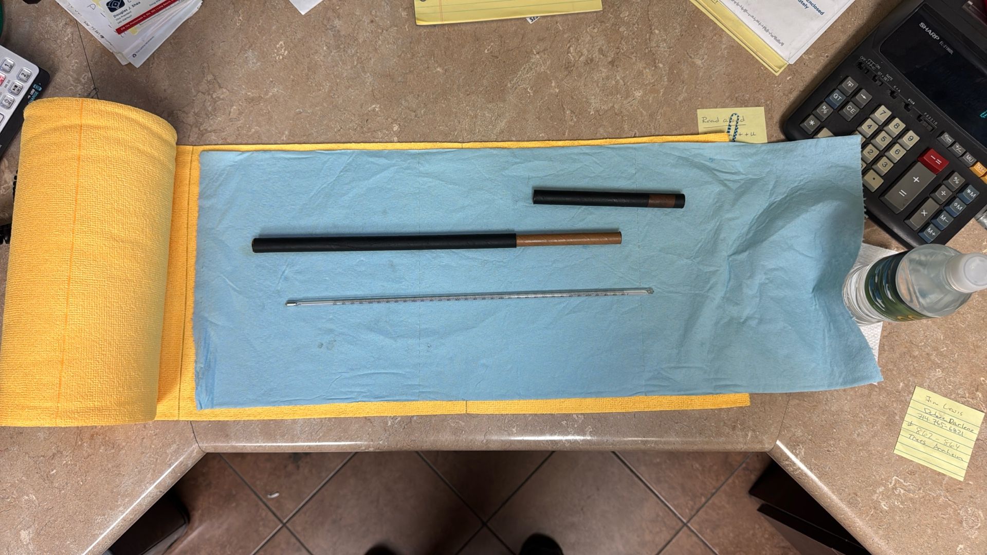 ASTM 2F Mercury Thermometer, 20°–680°F