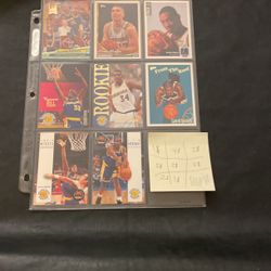 Vintage Basket Ball Cards