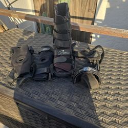 Me compressor knee brace and boot