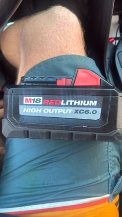 M18 red lithium high output xc6.0