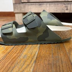 Birkenstock Soft Footbed Birko-Flor - Desert Soil Camo Green