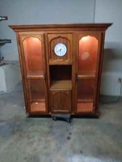 Hutch With Hiden Door For Safe Keepings