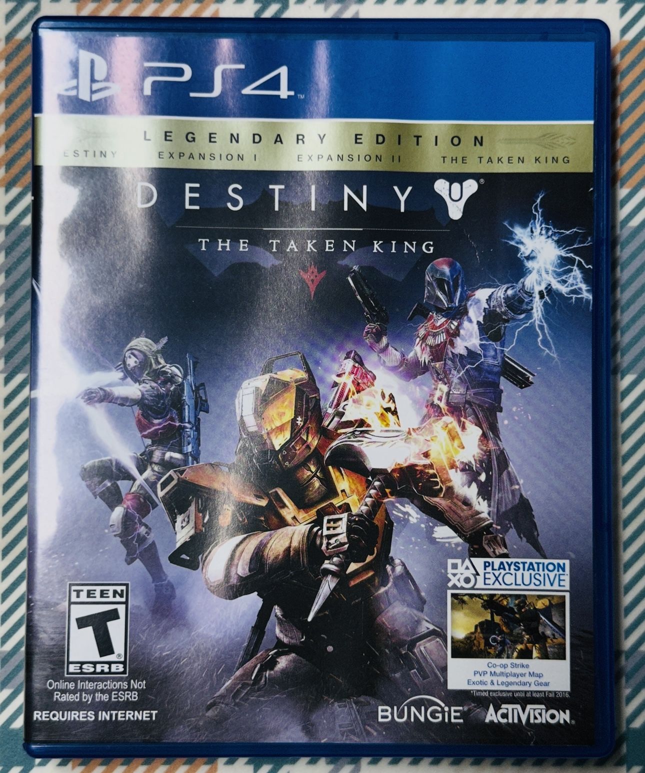 PS4 Games: Destiny: The Taken King Legendary Edition Tested/Works With Case