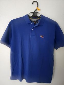 American Living Blue Polo Shirt