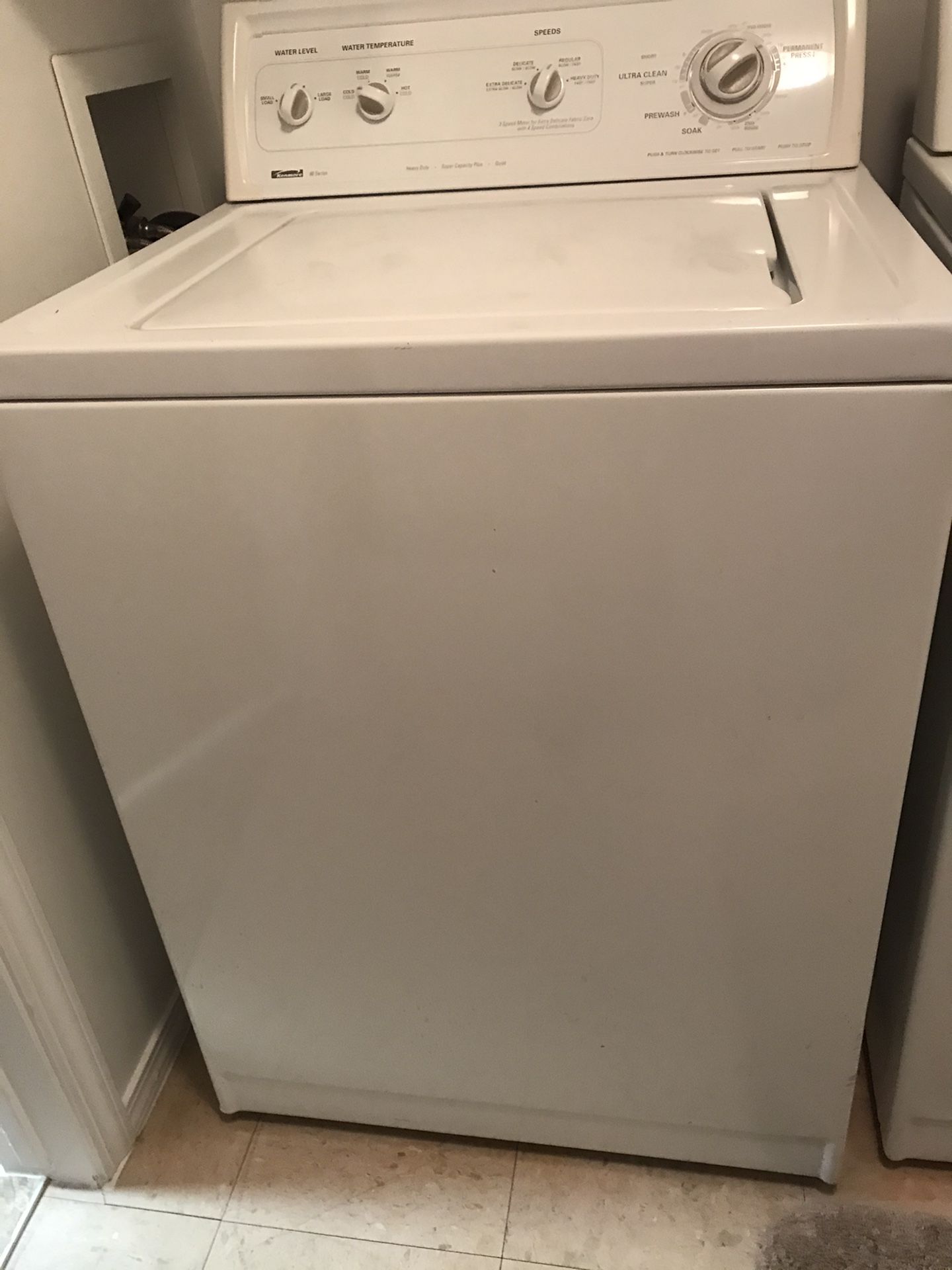 Kenmore Washer and dryer