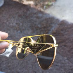 Designer PRADA Milano 100% Authentic Aviator Shades Cheap‼️