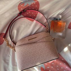 Pink Designer Michael Kors Purse Crossbody Bag