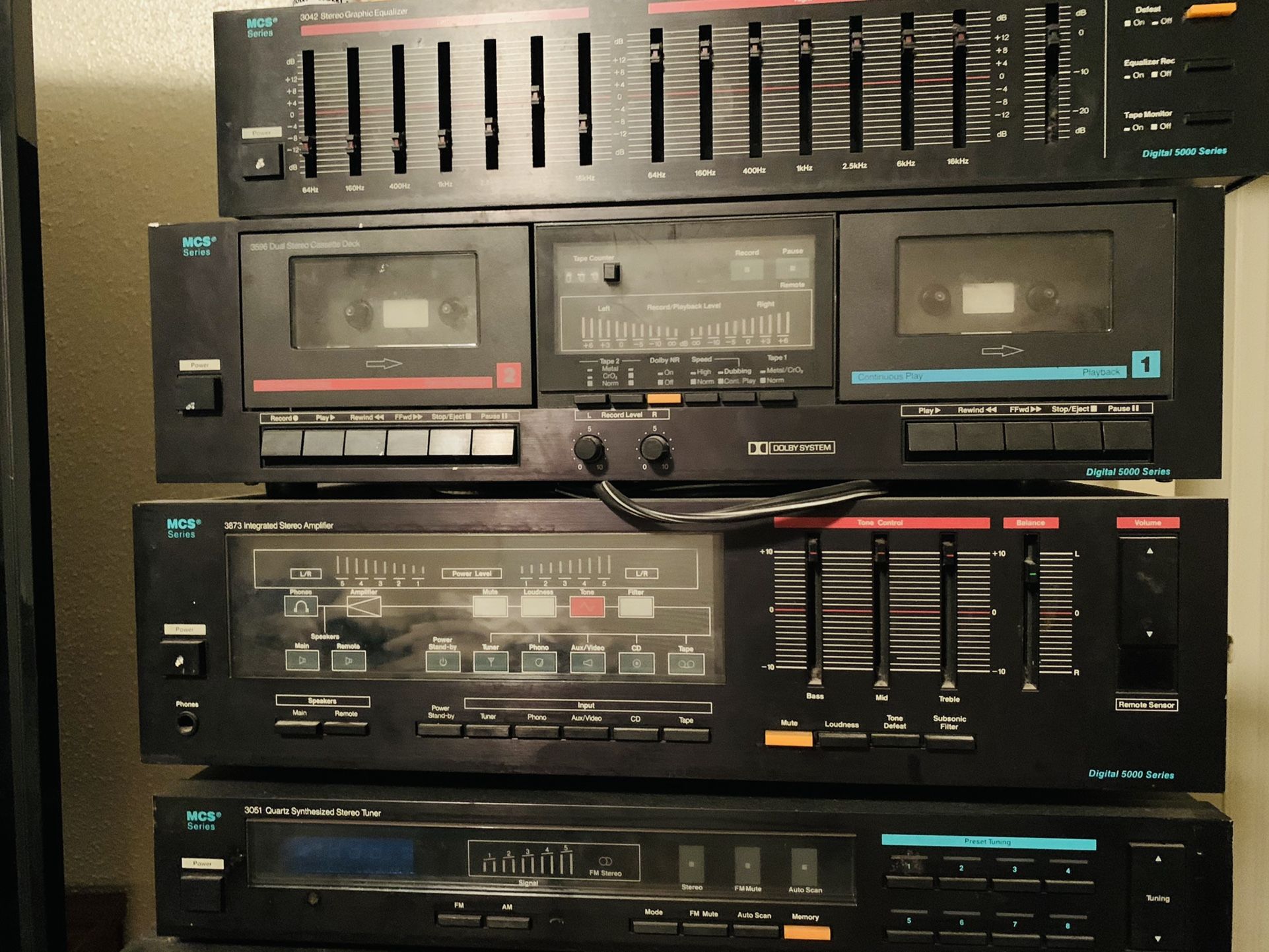 stereo components