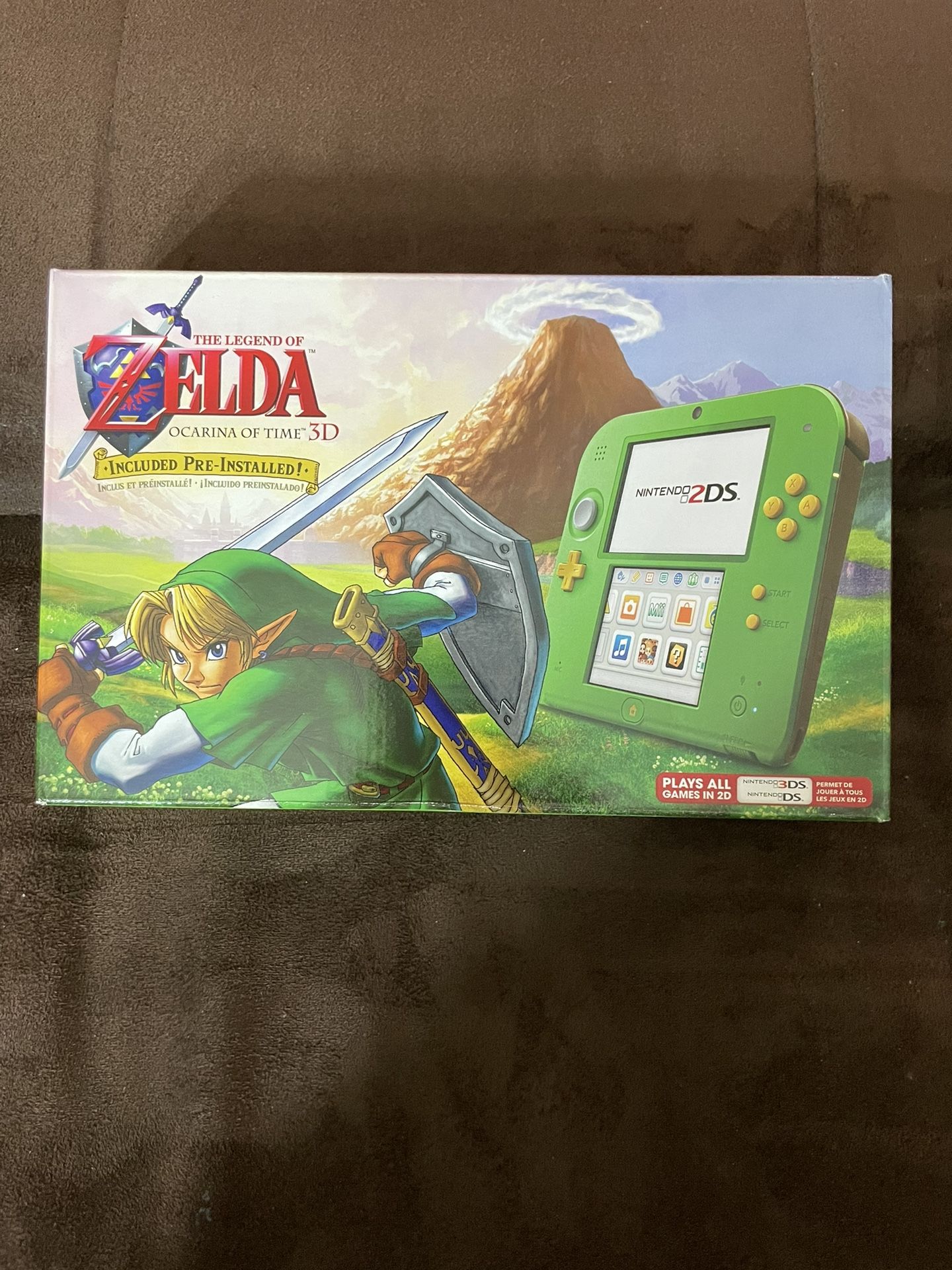 Nintendo 2ds Zelda Ocarina Of Time Edition