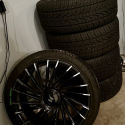 5 24” Lexani Rims And Tires