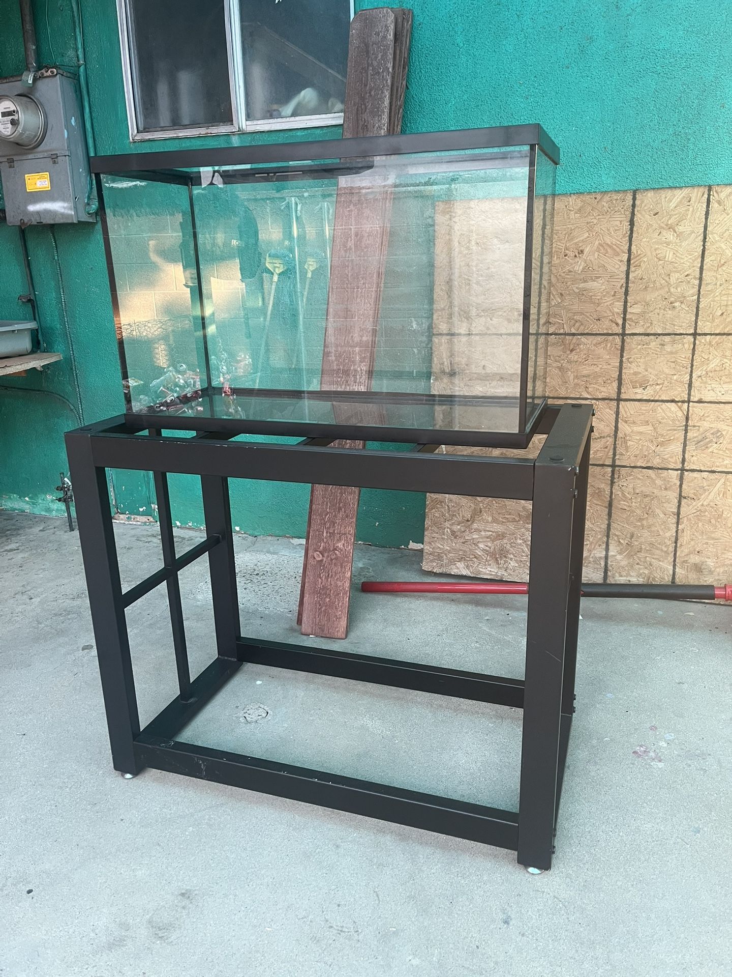 Fish Tank And Table