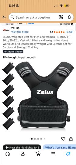 Weight vest
