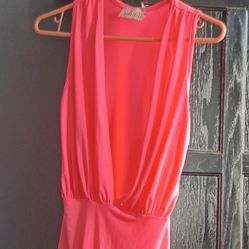 Pink Sexy Body Suit Small / Body Rosita Small