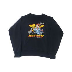 90s Mickey Mouse Biker Sweatshirt