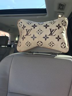 Louis vuitton car neck pillow hotsell