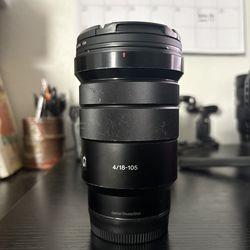Sony 18-105 e mount lens
