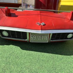 69 Corvette Front End Replica Glass Shelf 
