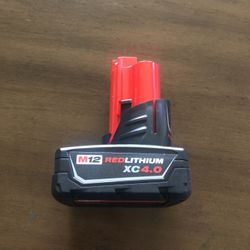 Milwaukee M12 4.0 Battery New