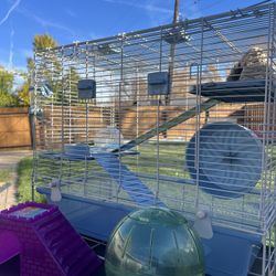 Hamster Home With  Accessories 