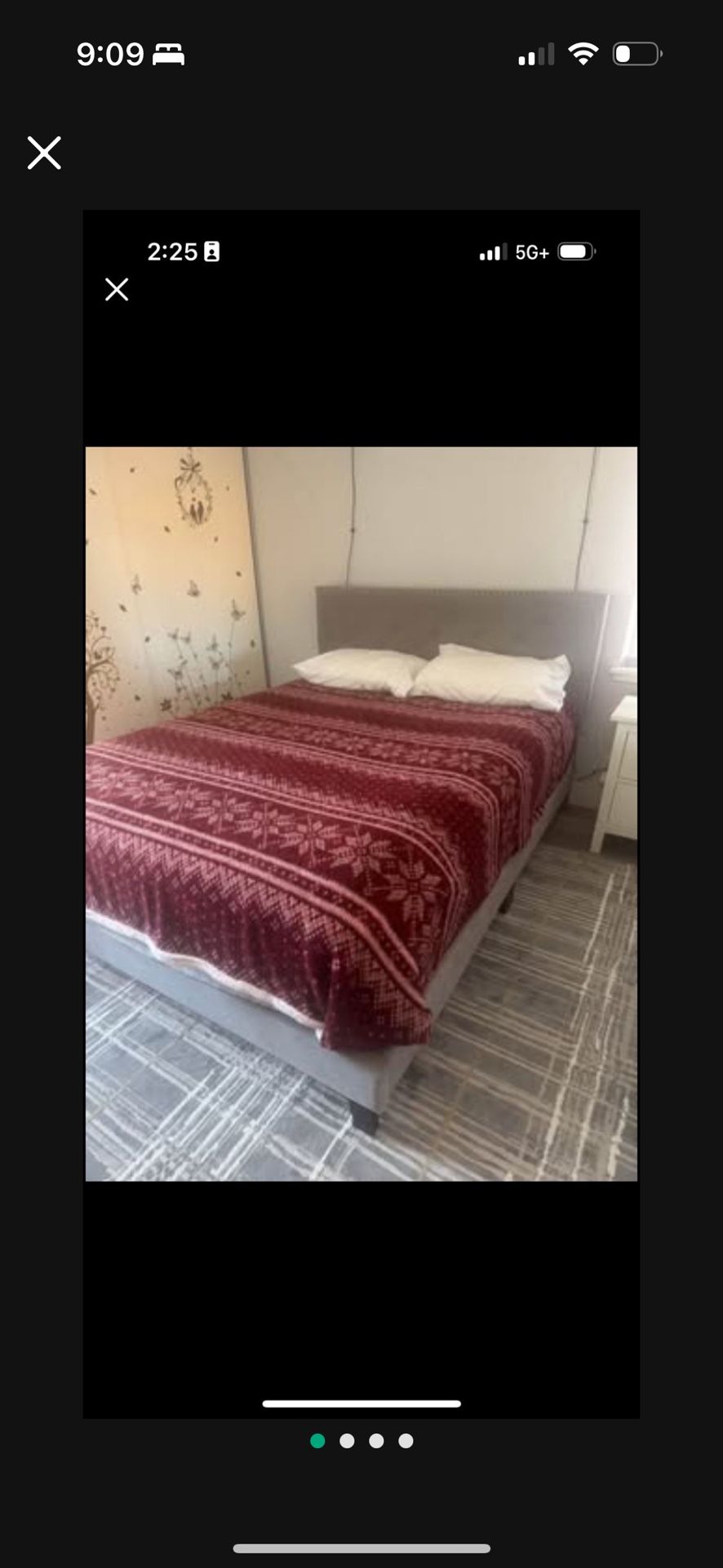 Queen Bed Frame (no Mattress)