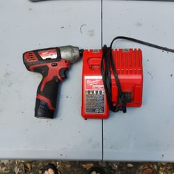 Milwaukee Impact Driver And Charger 