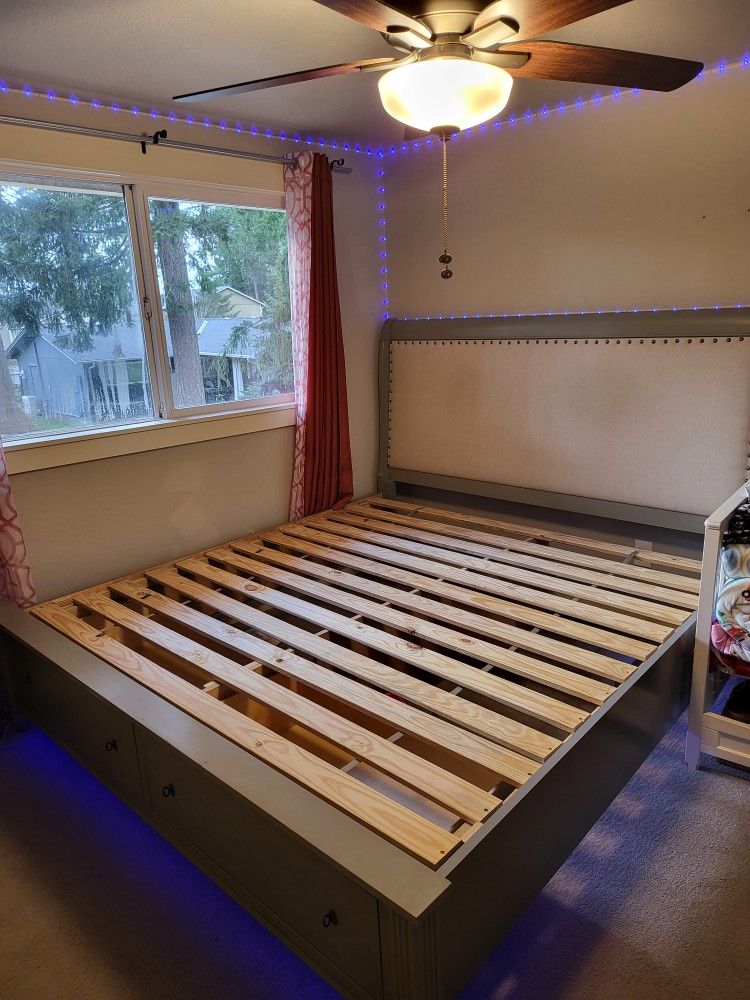 RESPALDO + BASE ,TAMAÑO KING