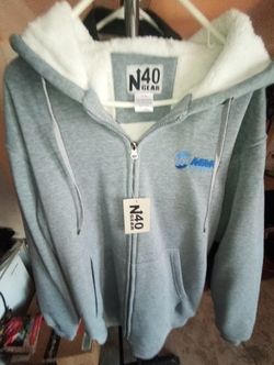 FLEECE HOODIE. N 40. ( NEW). 65.00. GREAT DEAL! O.B.O.