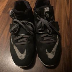 Nike Mens Zoom CJ Trainer 2 Shoes Calvin Johnson 643258-001 Megatron Low Size 10