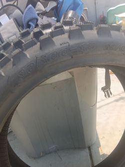 Two brand new motorcycle tires 90x100x16