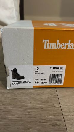Brand new black suede Timberland boots size 12