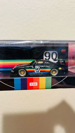 Timemicro 1/64 RWB Porsche 911 993 black  Apple livery