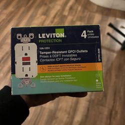Leviton GFTR1-R4W 15A 125V Tamper-Resist