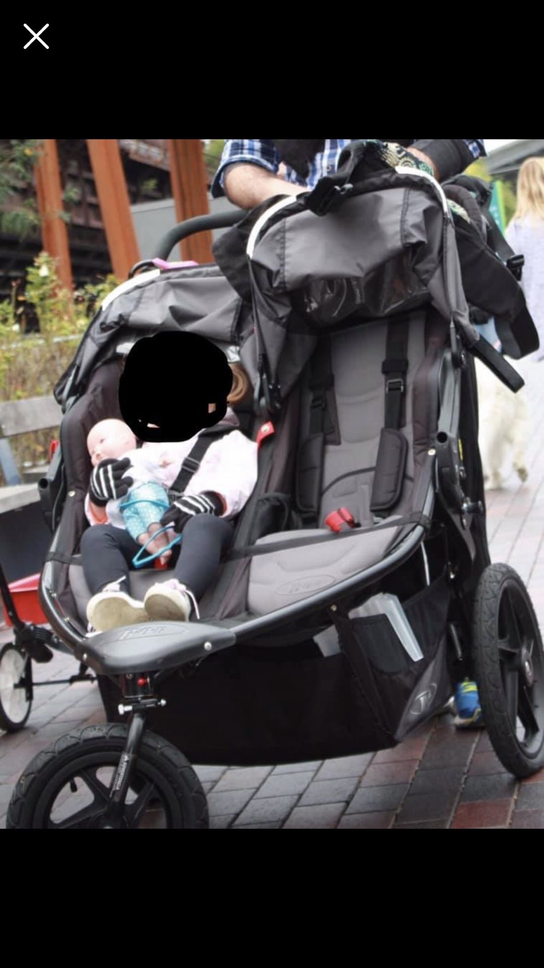 Bob Revolution Duallie Double Stroller