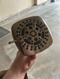 Brushed Nickel Multi-Spray Shower Head