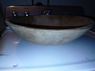 Primitive Wood Antique Bread / Dough Bowl