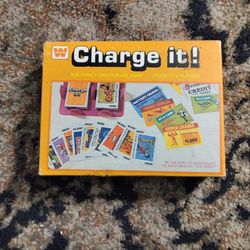 Vintage family card game " CHARGE IT"