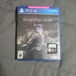 New Ps4 Shadow Of War