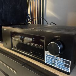 Denon 3D Receiver With Hdmi Inputs 