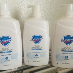 Safeguard Hand Soap 25 Fl Oz. $4.00 Each