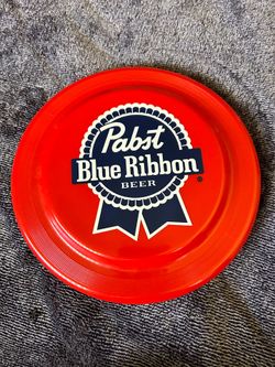 PBR Pabst Blue Ribbon “frisbee” disc