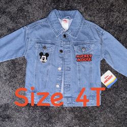 Toddler Boy Mickey Jean Jacket