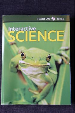 Pearson Texas Interactive Science Textbook