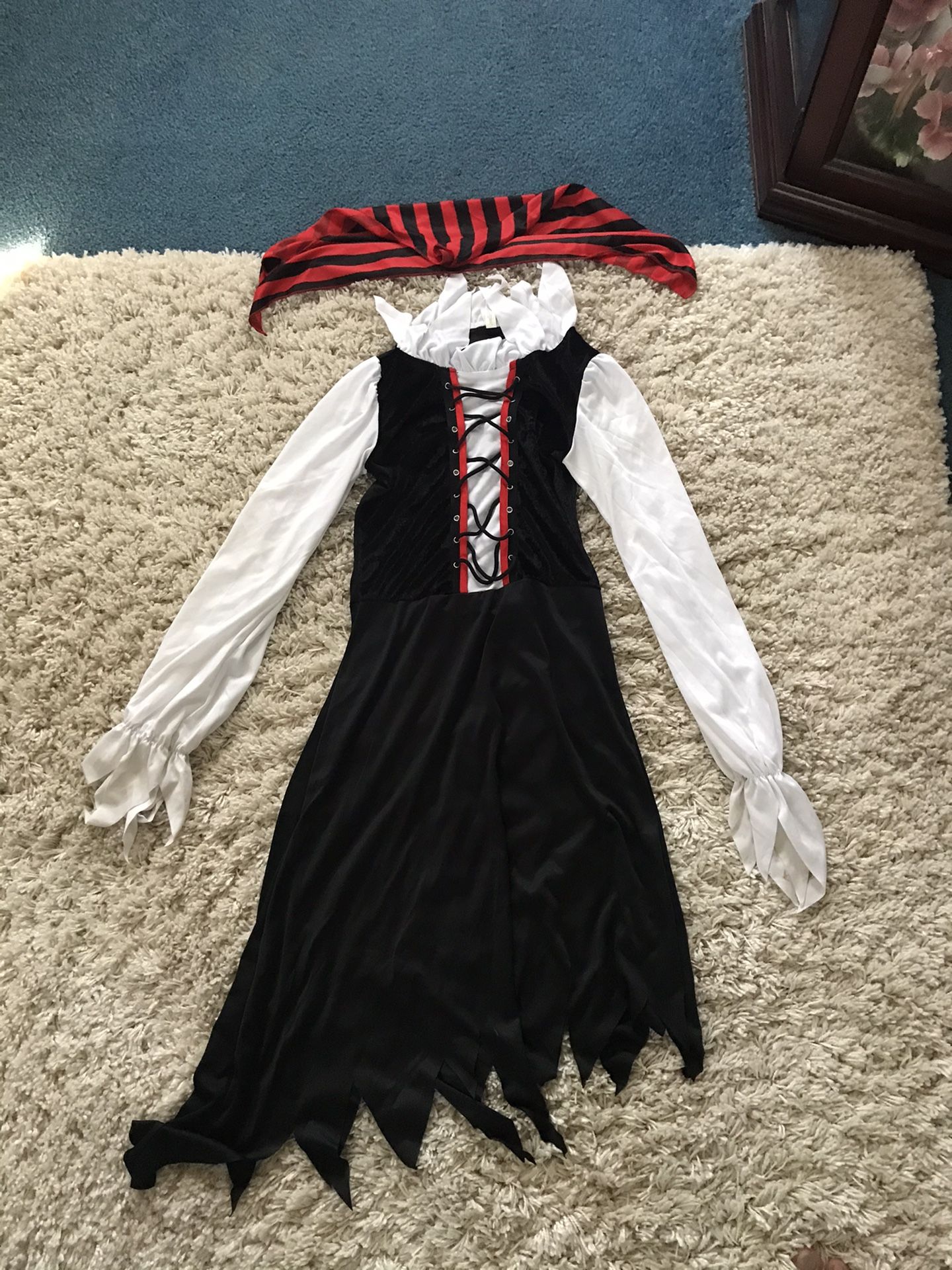 Lady pirate costume